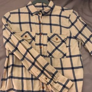 J Crew Flannel Button Up